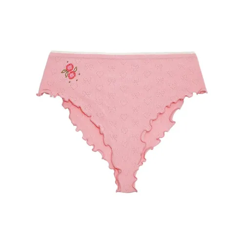 Victoria's Secret FOR LOVE LEMONS Новый! Isabel KNIT Короткий Трусы Женские 1 Пачка Светло-розовый Светло-розовый