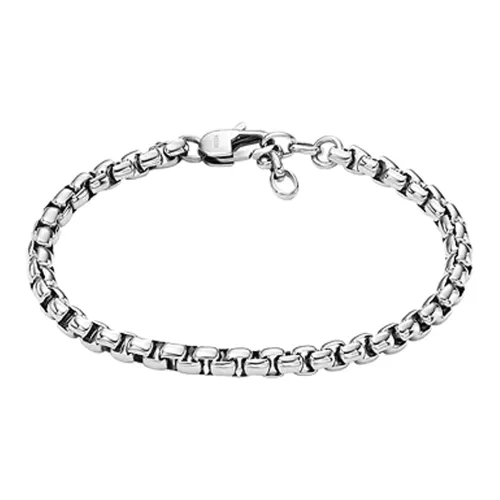 FOSSIL Нержавеющая сталь Браслеты Унисекс Серебряный