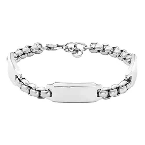 FOSSIL Нержавеющая сталь Браслеты Мужской Серебряный