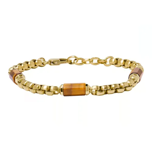 FOSSIL Нержавеющая сталь Браслеты Мужской Золото