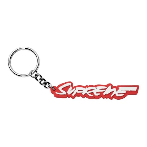 Supreme Резиновые брелоки унисекс красного цвета