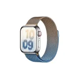 Миланский магнитный ремешок [градиентный ретро, золото, синий]