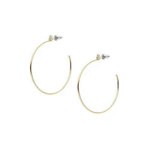 FOSSIL Нержавеющая сталь Серьги Женские Золото