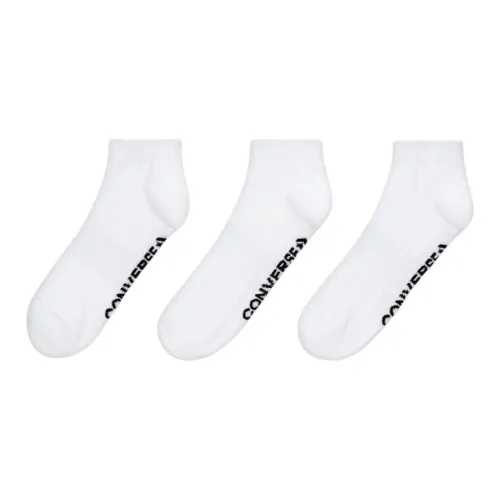 Конверс Низкие носки Мужские 3 упаковки белые
