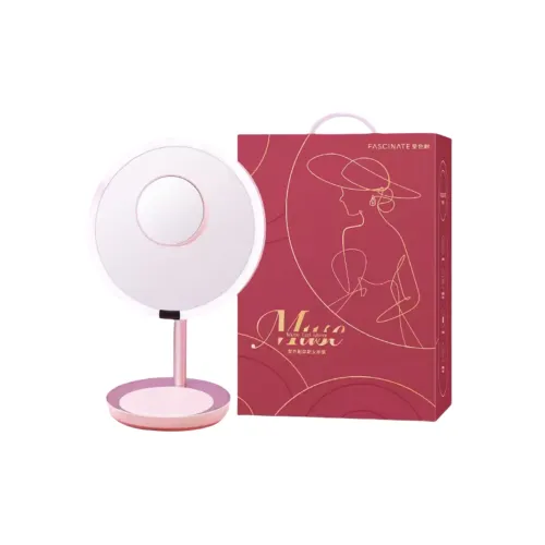 FASCINATE Все Led Makeup Mirror Высококачественный экран Умное освещение Портативное зеркало для укладки Богиня Зеркало Muse