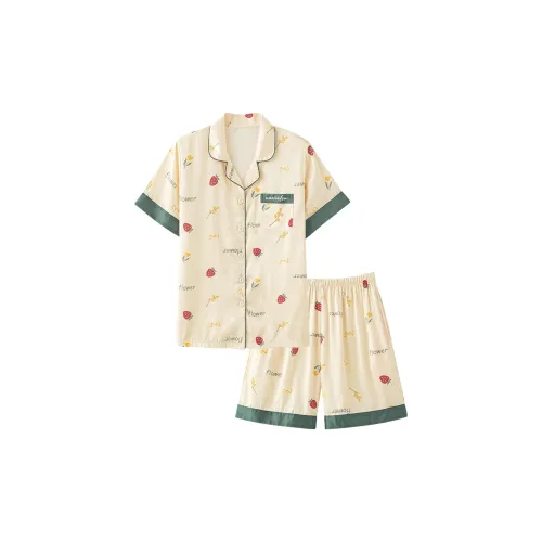 JinShaLa Pajama Комплект Женский Зеленый