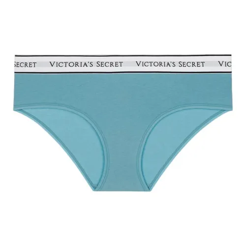 Victoria's Secret Письмо Кромка пояса Удобный Трусы Нижнее белье Женские 1 Пачка Мятно-зеленый