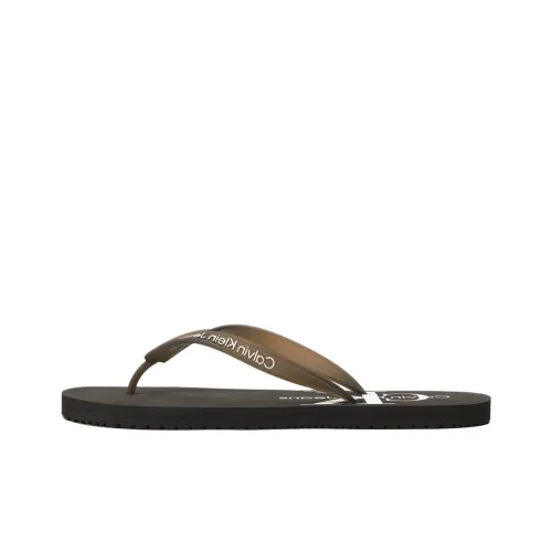 Calvin Klein Резиновая подошва Шлепанцы Женские Черный