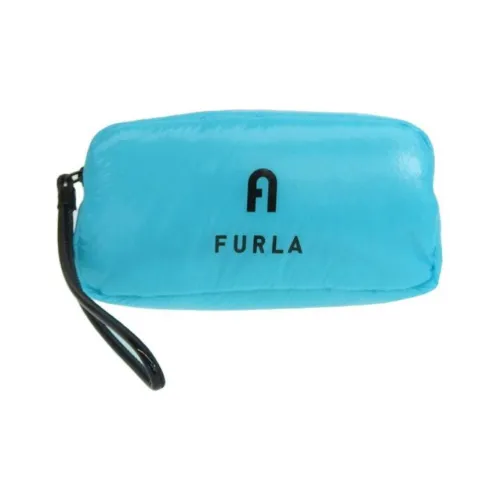 Furla Opportunity Нейлон Косметичка Большая Женская Техно-Синий