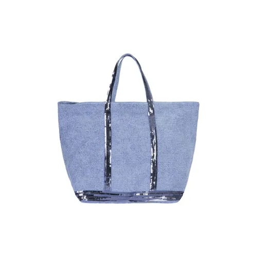 Vanessa Bruno Linen Tote Bag Shopping Bag Tote Bag Medium Women's Blue