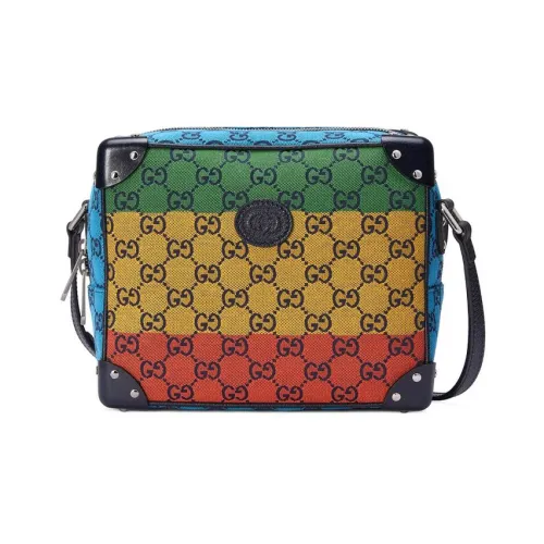 GUCCI Canvas Сумки через плечо Стандартные Унисекс Многоцветные