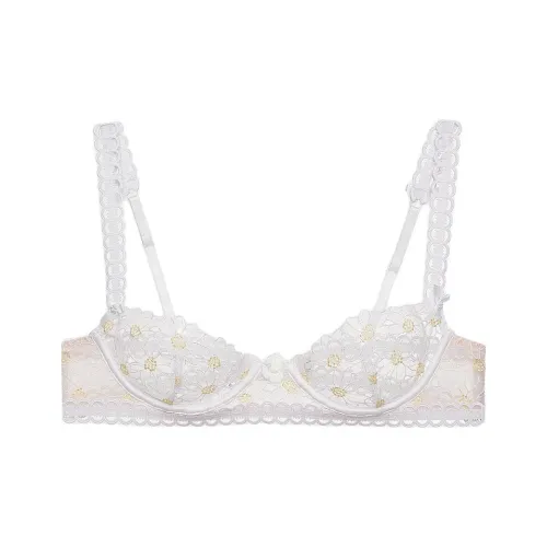 Victoria's Secret Бюстгальтер Женская Белый Желтый Белый Желтый