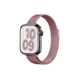 Розовый Красный Миланский Магнитный Ремешок [Тонкий]