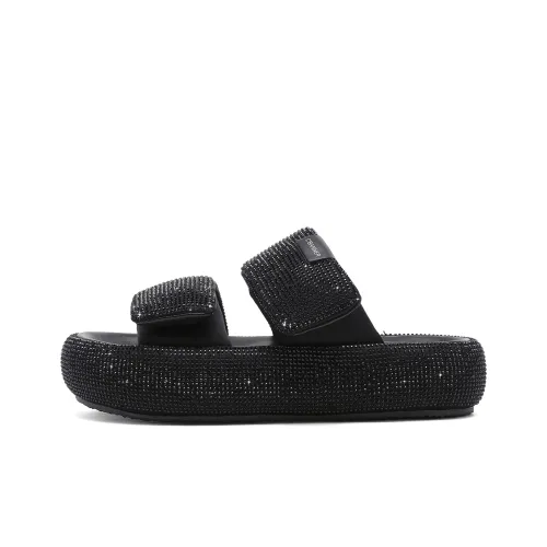 C°BANNER Слипоны Женские Черные