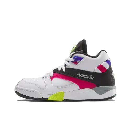 Reebok Court Victory Pump Повседневный Высокий Топ Белый Черный Розовый Мужской