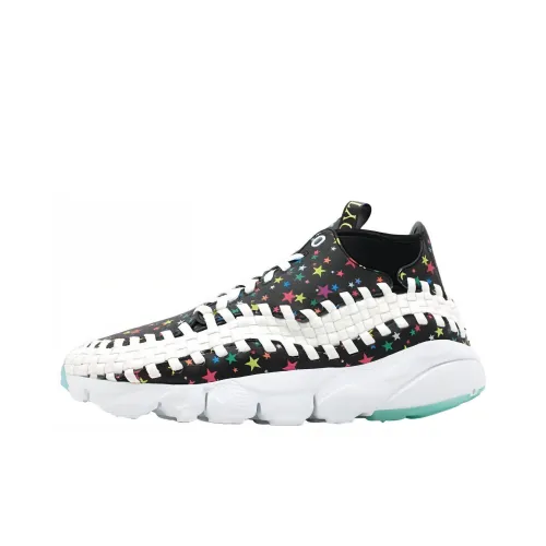 Nike Air Footscape Atmos Shock Absorbers Slip-resistant MID Топ Повседневная обувь Унисекс Черный