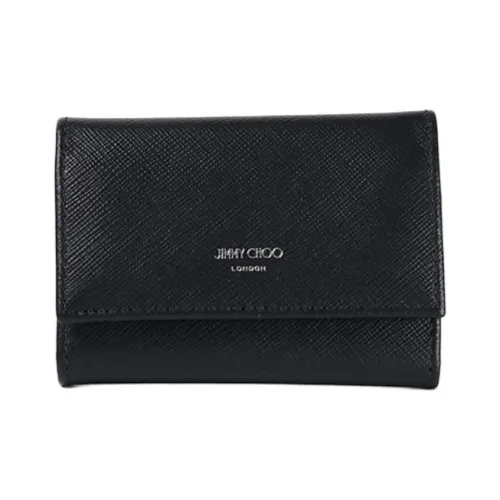 Jimmy Choo Текстурированная кожа Key Pouch Мужской Черный