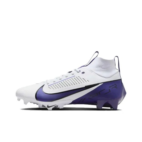 Nike Vapor Edge Pro 360 2 FG Твердый грунт Противоскользящие Устойчивые к истиранию Футбольные бутсы Мужские Белый Фиолетовый