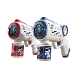 [2-Пачка] Красный + Синий Космонавт Пузырьки Pistолет