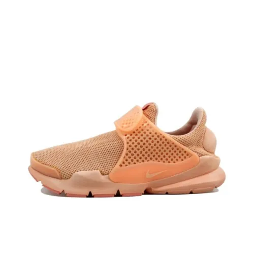 Nike Sock Dart Амортизация Дышащий Быстросохнущий Низкий Топ Беговые кроссовки Мужской Оранжевый