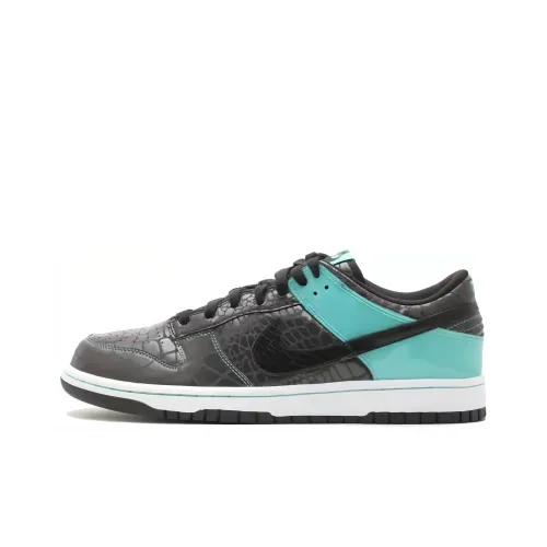 nike Dunk Un Tiffany Амортизация Износостойкие Низкие Кроссовки для скейтбординга Мужские Черные Синие