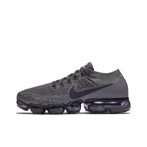 Nike Air Vapormax Амортизация Износостойкий Низкий Топ Беговые кроссовки Мужские Серые