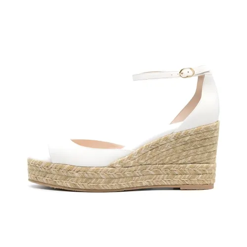 Stuart Weitzman SW one Ремень Сандалии 9,5 см Женские Белые