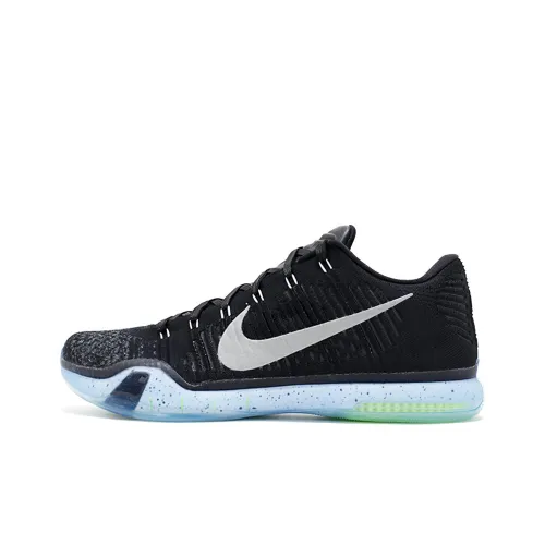 Nike Kobe 10 Elite HTM Arrowhead EU Exclusive Anti-Slip Lightweight Low-Top Баскетбольные кроссовки Мужской Черный