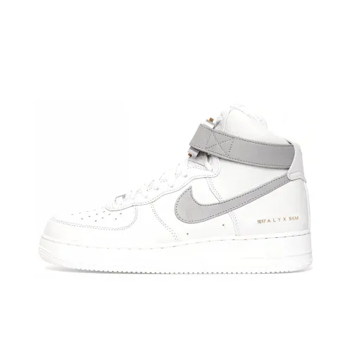 1017 ALYX 9SM совместный с Nike Air Force 1 термостойкий абразионный высокий топ для скейтбординга унисекс белый серый