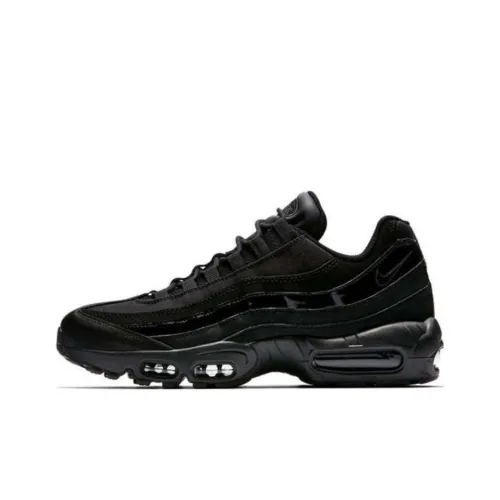Nike Air Max 95 Износостойкий и Легкий Низкий Топ Повседневная Обувь Унисекс Черный