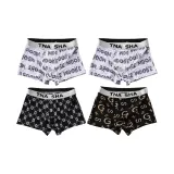 [4 упаковки] Белое подкладочная ткань MO + Белое подкладочная ткань MO + Черная подошва G + Черное золото G