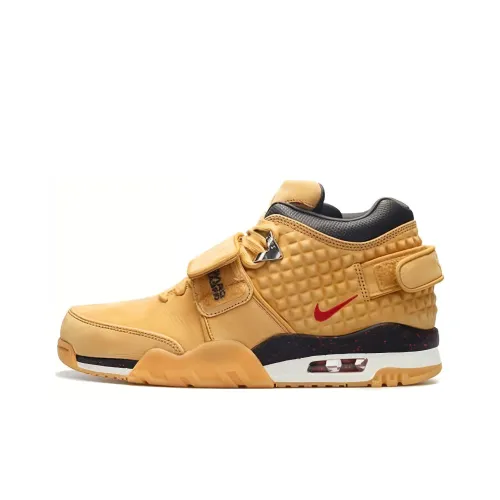 Nike Air Cruz Wheat Slip-resistant MID Топ Винтажные баскетбольные кроссовки Мужской Brown