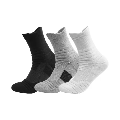 BKCXZICE Баскетбольные носки унисекс упаковка из 3 пар