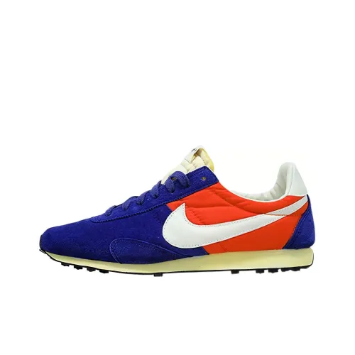 Nike Pre Montreal Racer Устойчивый к истиранию Дышащий Низкий Топ Повседневная обувь Унисекс Синий Оранжевый