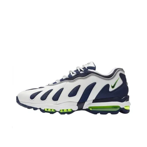 Nike Air Max 96 Амортизация Износостойкий Низкий Топ Беговые кроссовки Мужские Белые Зеленые