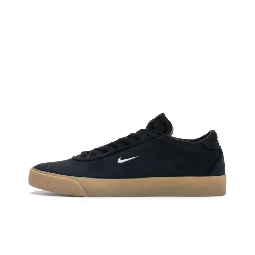 Nike SB Zoom Bruin Slip-resistant Abrasion-resistant Low-top Скейтборд Кроссовки Унисекс Черный