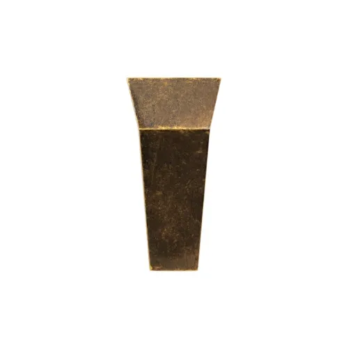 RICK OWENS совместный бренд RO Брасс Серьги Мужской Золотой