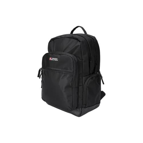 SWISS MILITARY Нейлон Рюкзак Большой Унисекс Черный