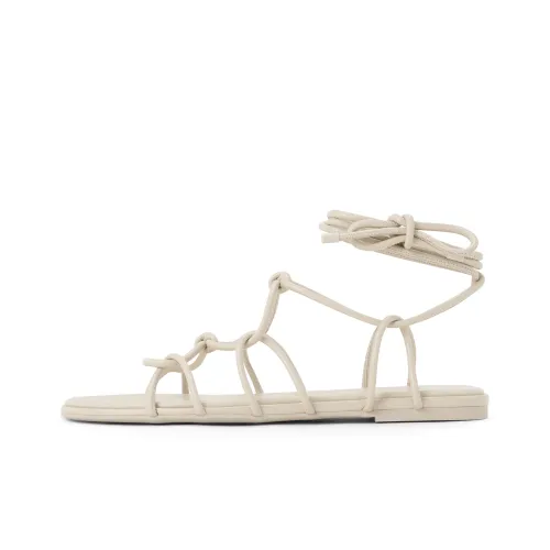 CHARLES KEITH Маленький ck one Ремень Сандалии 1,3 см Женские Бежевый черный