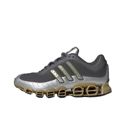 Adidas Megaride Беговые кроссовки Низкий топ Серый Серебряный Мужской