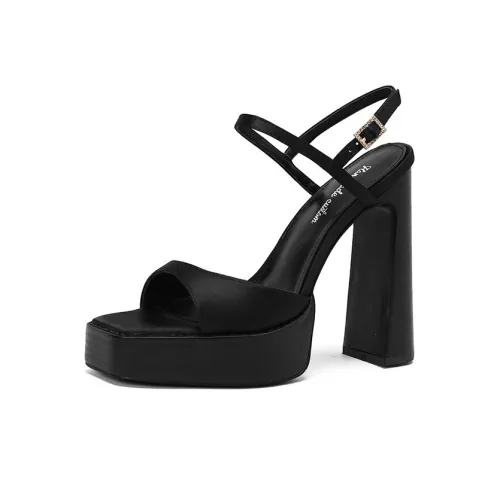 Schilling One Ремешок Сандалии Женские Черные