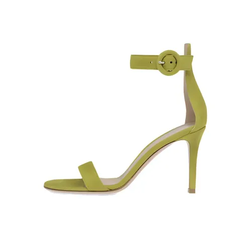 GIANVITO ROSSI Portofino One Ремешок Сандалии 8,5 см Женские Зеленые