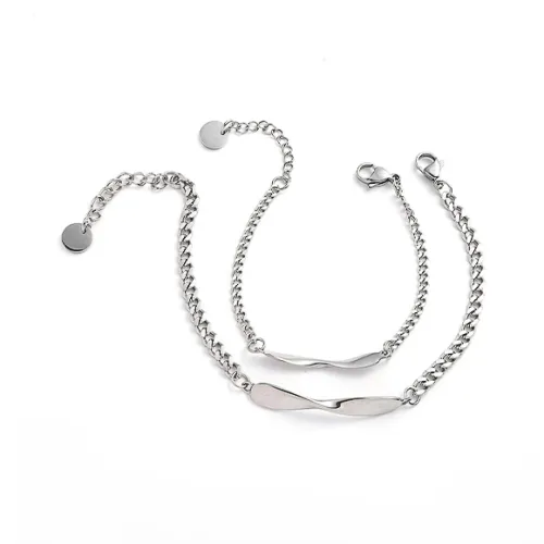 Yab Титановые стальные браслеты унисекс