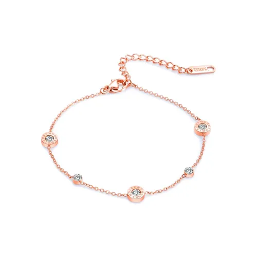 CHIEMOT Титановые стальные браслеты на щиколотку для женщин