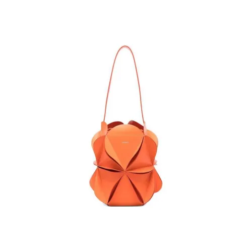 COPERNI Телячья кожа Ведрообразная сумка Сумка на одно плечо Женская Апельсин