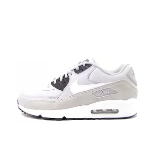 Nike Air Max 90 Амортизация Износостойкий Низкий Топ Повседневные Беговые Кроссовки Женские Белые