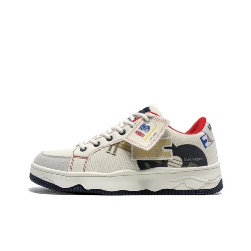 Swinsger Легкий Rebound Низкий Топ Повседневная Обувь Унисекс