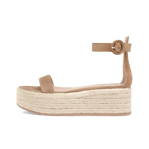 GIANVITO ROSSI Seville One Ремень Сандалии 6 см Женские Коричневый