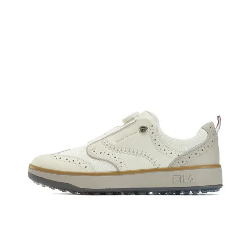FILA GF Derby Low Топ Обувь для гольфа Мужская Экрю