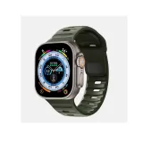 【Армейский зеленый】Спортивный квадратный ремешок с силиконовым ремнем